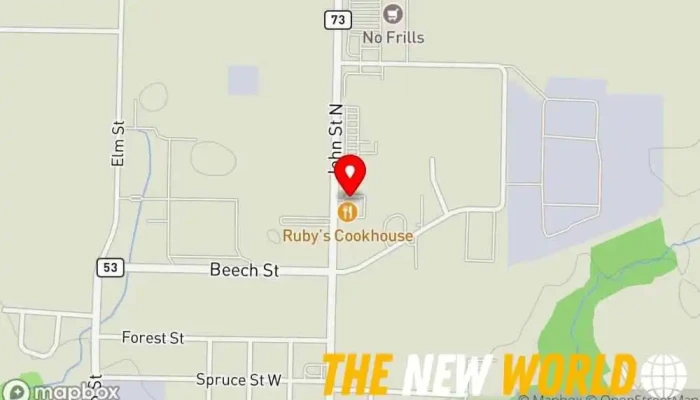 map of Kindred Credit Union Credit union, ATM, Bank, Financial consultant, Financial institution, Investment service, Mortgage lender in Aylmer
