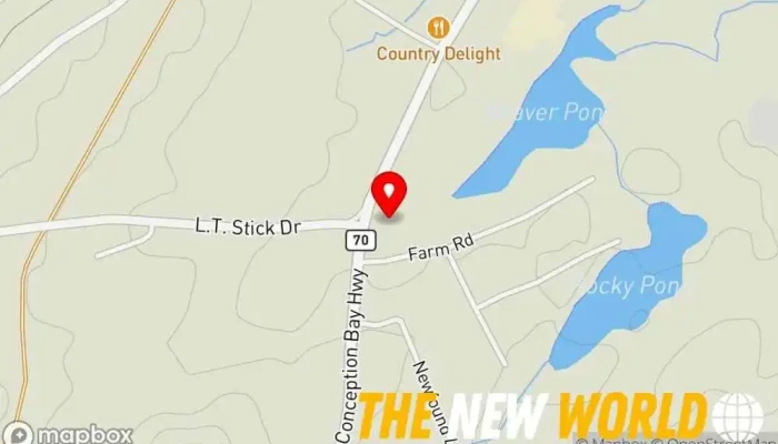 map of Kings Processing Services Process server in Bay Roberts