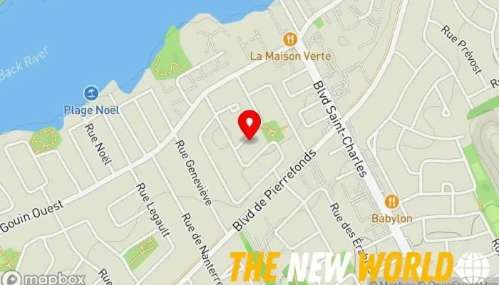 map of KNS Business Technology Consulting Business management consultant in Pierrefonds