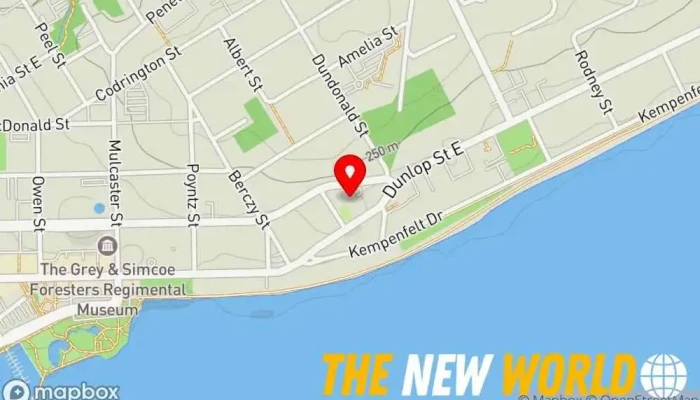 map of KOPRICH PARALEGAL SERVICES Paralegal services provider in Barrie