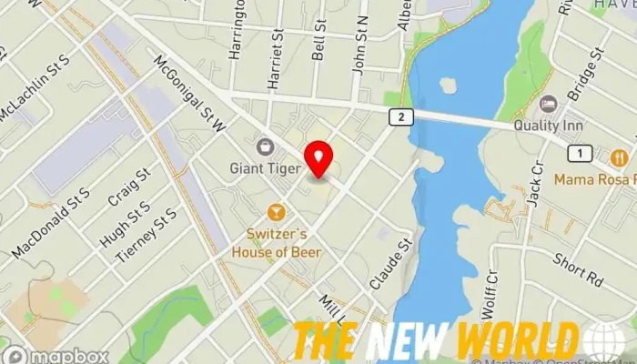 map of Krave Bistro Restaurant in Arnprior