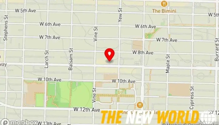 map of L & A Energy Consulting Ltd. Engineering consultant in Vancouver