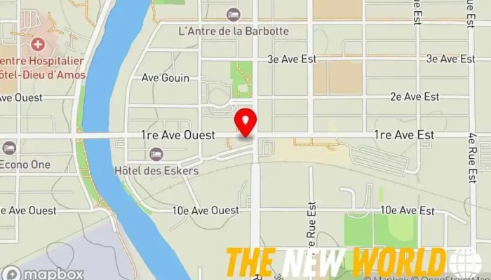map of LA CHIC EQUIPE Media consultant in Amos