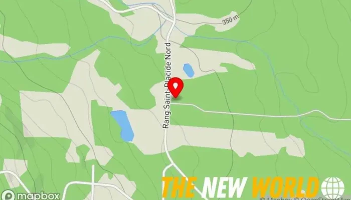 map of La Reine et le Millionnaire Dogsled ride service, Cottage rental in Baie-Saint-Paul
