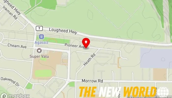 map of Laundry on the Go Laundromat in Agassiz
