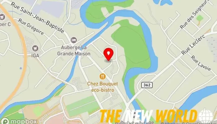map of Lavoie Technique Service D'Equipement de Bureau Distribution service, Burglar alarm store, Computer consultant, Digital printer, Office equipment supplier in Baie-Saint-Paul