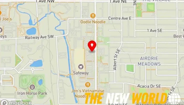 map of Lawrence Li - TD Financial Planner Financial planner, Financial consultant in Airdrie