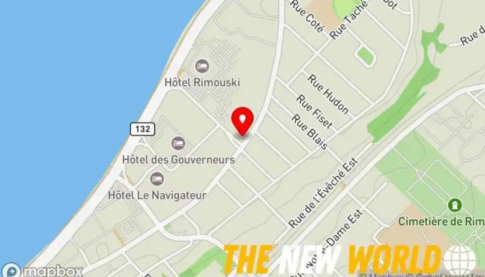 map of Le Groupe SYGIF Software company, Environmental consultant, Graphic designer, Website designer in Rimouski