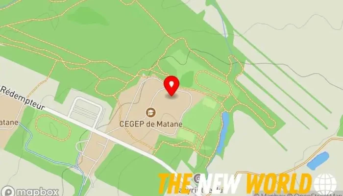 map of Le service aux entreprises de Groupe Collegia Adult education school, Educational consultant, Training centre in Matane