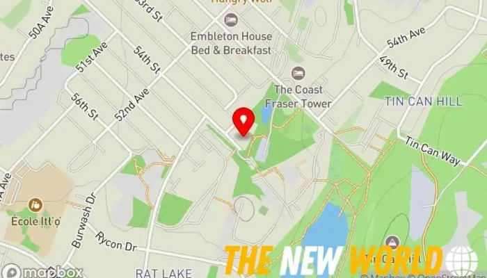map of Lead Dog Consulting (LDC) Business management consultant in Yellowknife