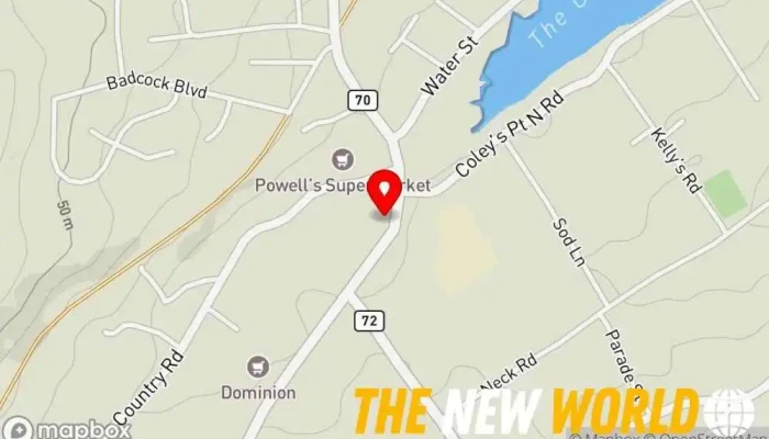 map of LeGrow's Travel Travel agency in Bay Roberts