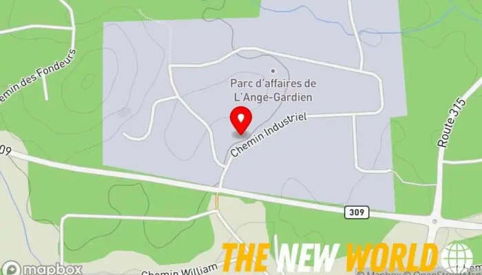 map of Les hauteurs de L’Ange-Gardien Real estate developer in L'Ange-Gardien