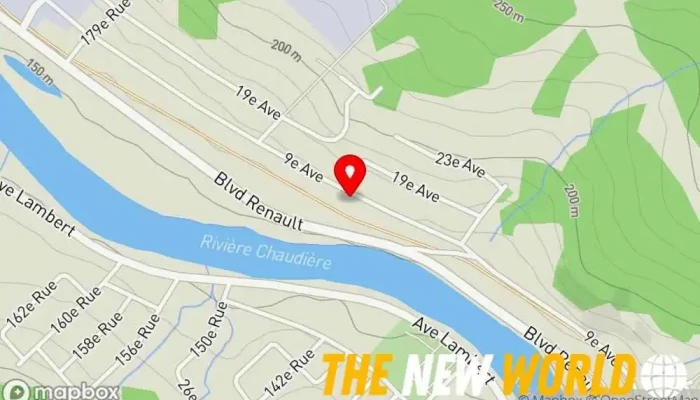 map of Les Pubs Bel-Vic Promotional products supplier in Beauceville