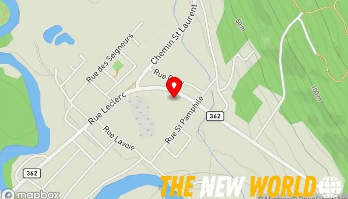 map of LICO impression et emballage Print shop, Commercial printer in Baie-Saint-Paul