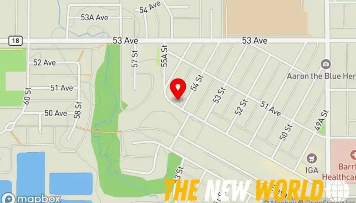 map of Life Empowerment Inc. Disability services and support organization in Barrhead
