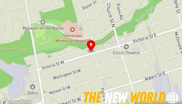 map of LifeLabs Medical Laboratory Services Blood testing service, Blood bank in Alliston