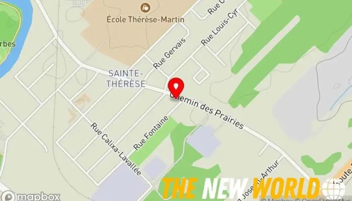 map of Line Moreau CPA Certified public accountant in Joliette