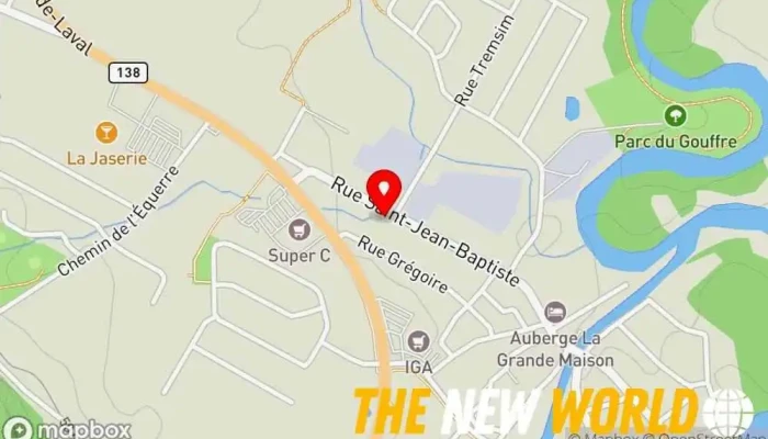 map of Location S D Car rental agency in Baie-Saint-Paul