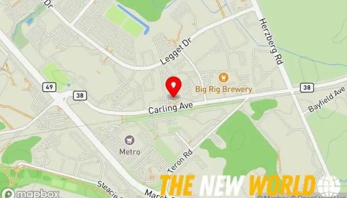 map of LoginTC Computer security service, Computer support and services in Kanata