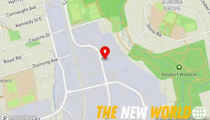map of Lonergan Engineering Inc. Engineering consultant in Aurora