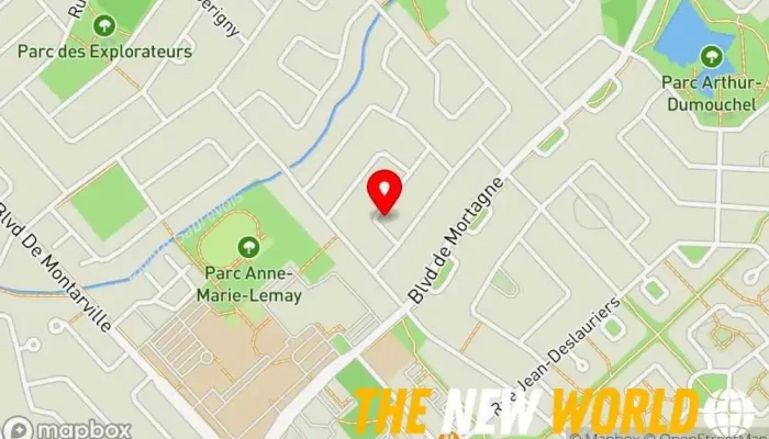 map of Louismazerolle Service-conseil Business management consultant in Boucherville
