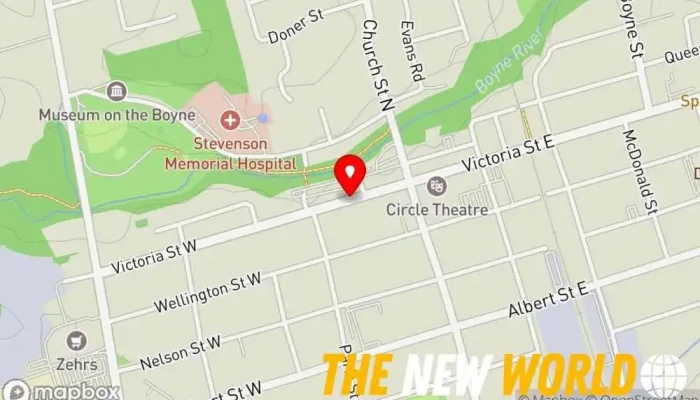 map of Lovett Lock & Key Locksmith in Alliston