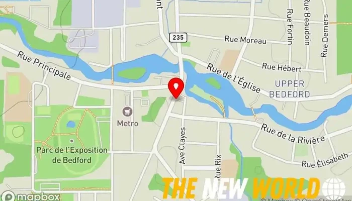 map of Luxurious Barbershop Barber shop in Bedford