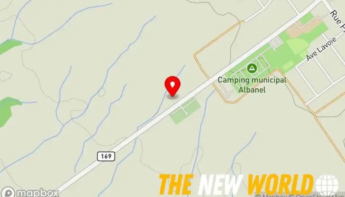map of M. Gaudreault Électrique Electrician in Albanel