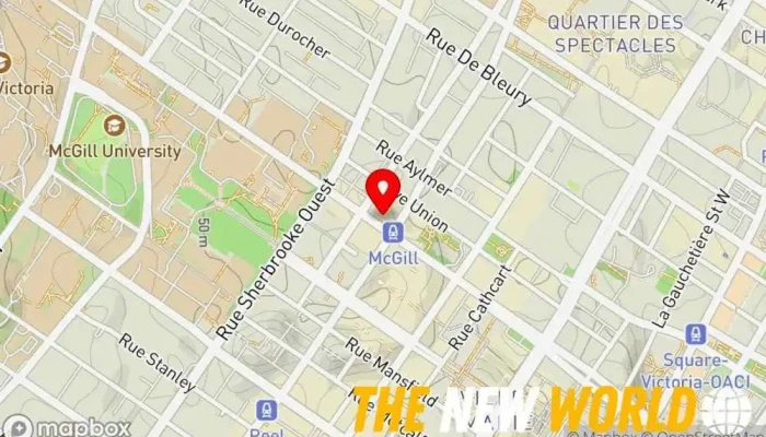 map of M3P Services-conseils Business management consultant in Montreal