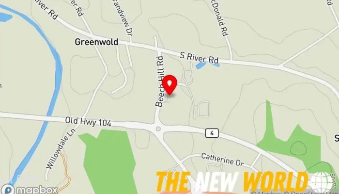 map of MacGillivray Case Boyd Law Law firm in Antigonish