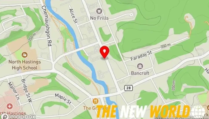 map of Mack Attack Outdoors Outdoor clothing and equipment shop, Clothing store, Fishing store in Bancroft