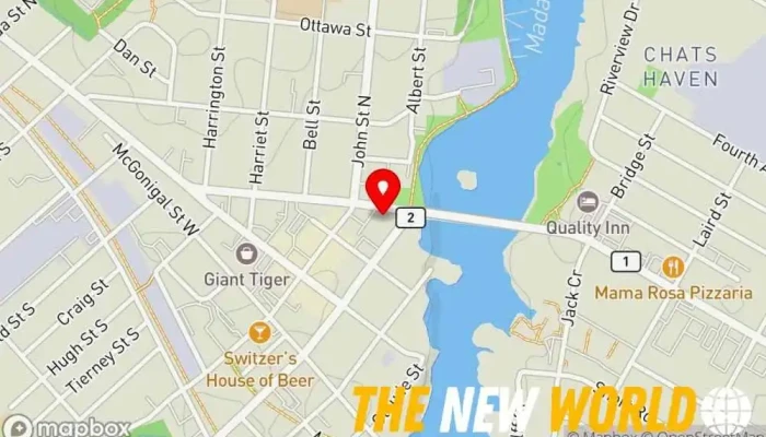 map of MacKillican & Associates, Chartered Professional Accountants Accountant in Arnprior
