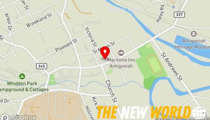 map of MacPherson MacNeil Macdonald Lawyer, Estate planning attorney in Antigonish