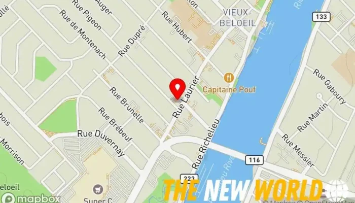 map of Maillette inc. Certified public accountant, Accountant, Accounting firm, Bookkeeping service, Tax consultant, Tax preparation service in Beloeil