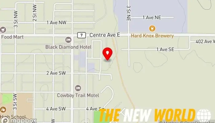 map of Main Street Village Condominium complex in Diamond Valley