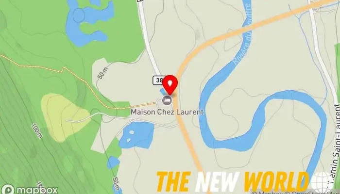 map of Maison Chez Laurent Motel, Breakfast restaurant, Convenience store, Cottage, Cottage rental, Takeout restaurant, Pizza restaurant, Pizza takeaway, Resort hotel, Restaurant in Baie-Saint-Paul