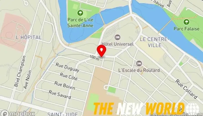 map of Maison de l'Impôt Tax preparation service in Alma