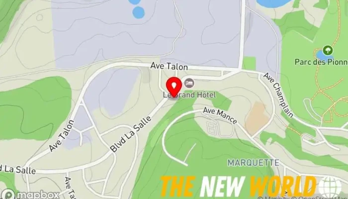 map of Manzio Inc. Business management consultant in Baie-Comeau