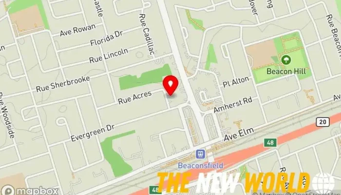 map of Marianne Helg, CPA Certified public accountant in Beaconsfield