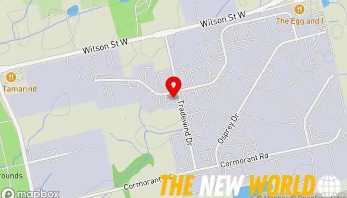 map of MARLEX Engineering Inc. Electronics engineer, Research and product development, Software company in Ancaster