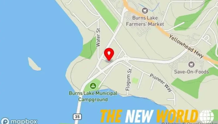 map of Marmon Financial Management Co Accountant in Burns Lake