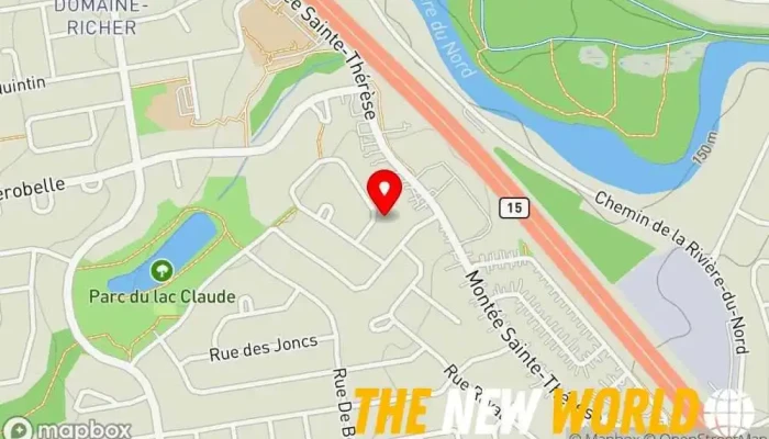 map of Marquis consultant informatique inc. Computer consultant in Saint-Jérôme