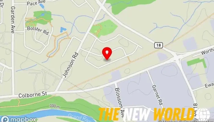 map of Marshall's Wider World Immigration Service Immigration attorney in Brantford