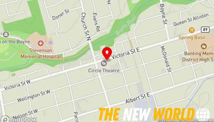 map of Mason Legal Services Paralegal services provider in Alliston
