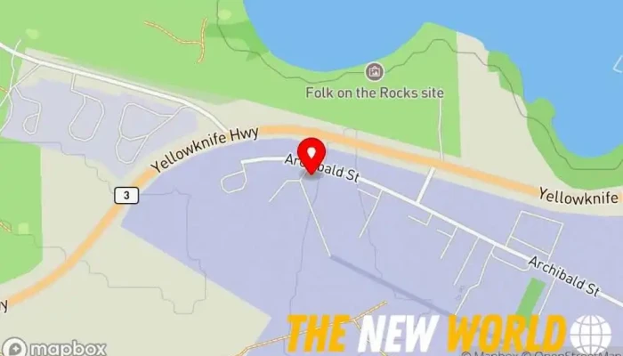 map of Matrix Aviation Solutions Logistics service, Aviation consultant in Yellowknife