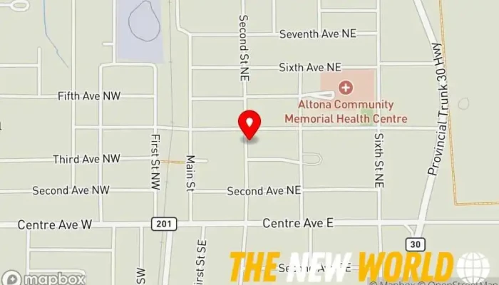 map of Matrix Financial Services Accountant in Altona