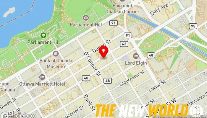 map of Maverin Inc. Computer support and services in Ottawa