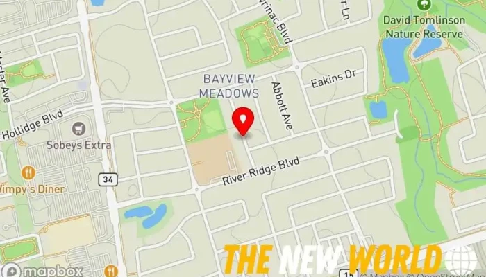 map of MAXMOD CANADA TECHNOLOGY CONSULTANTS Software company in Aurora