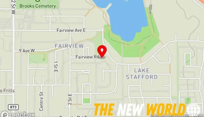 map of MAYZ Canada Inc. Business management consultant in Brooks