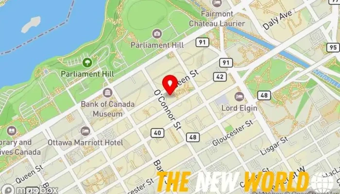 map of M&C Consulting, Inc. Business management consultant in Ottawa